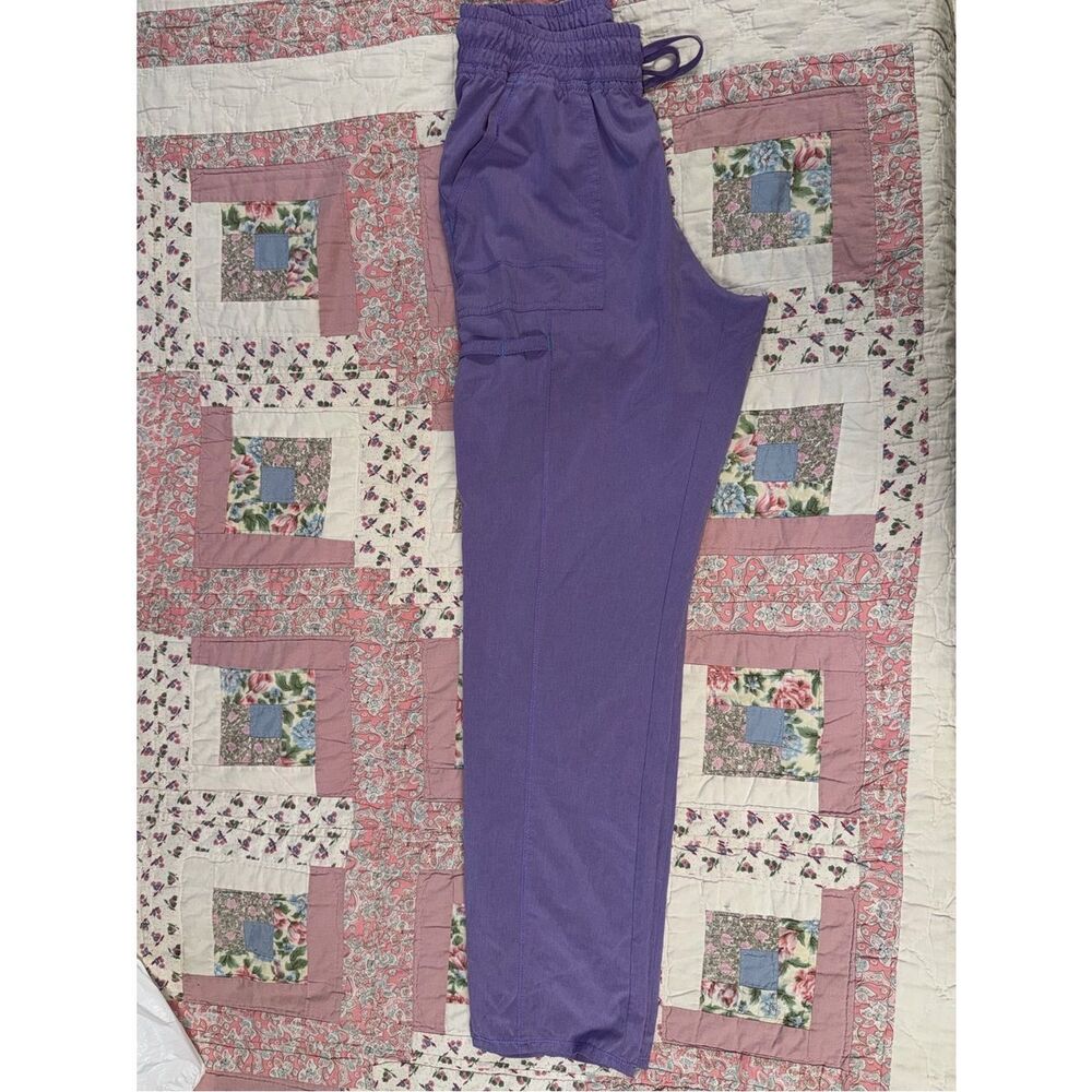 Scrubstar Women's Fashion Premium Performance Yoga Scrub Pants ~ Lilac
